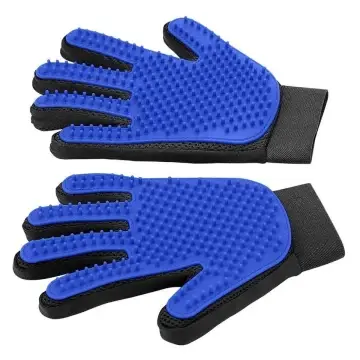Pet Grooming Gloves, Brushes Gloves cat and dog Hair Remover Mittens Washing Gloves for Long and Short Hair Dogs & Cats