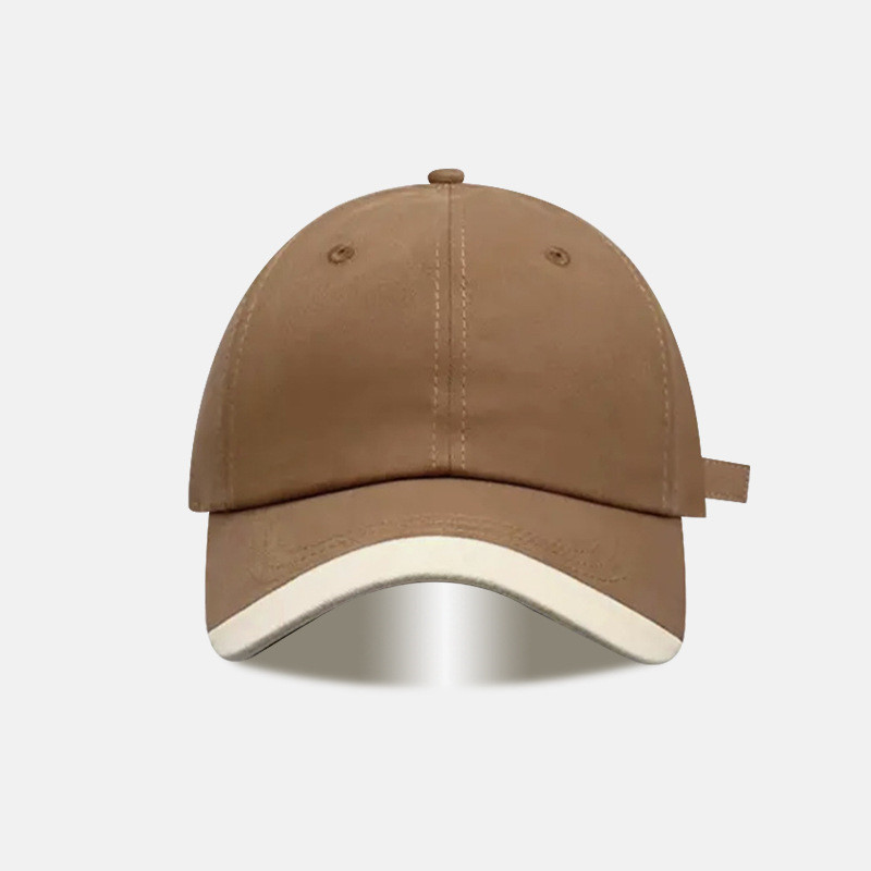 Structured Baseball Cap Adjustable Cotton Hats