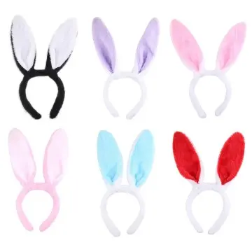 Ears Headbands Plush Easter Cute Rabbit Ears Headbands for Party