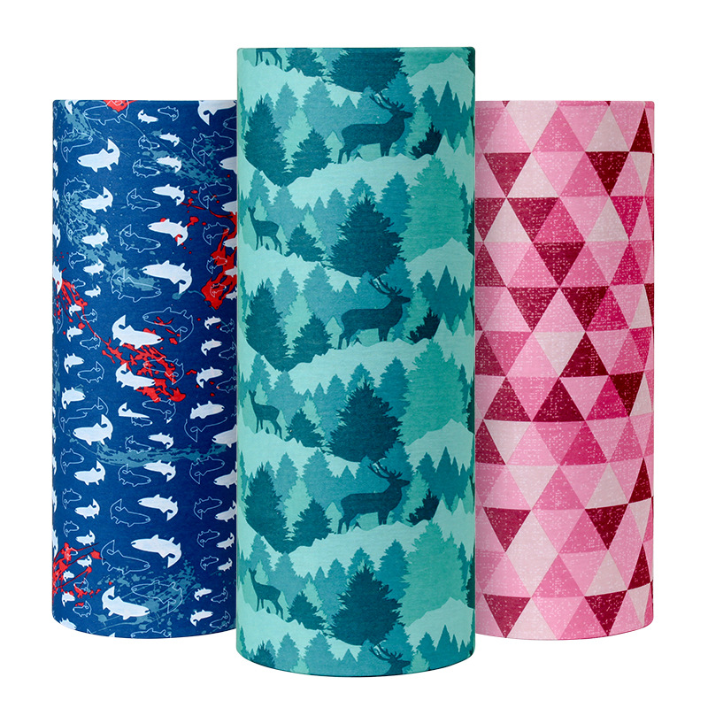 Seamless Head Wrap Cover Scarf Mask Seamless Face Scarf Bandana