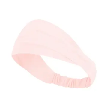 Summer High Elasticity Running Fitness Sweat Absorption Breathable Hair Hair with Ice Silk Yoga Pure Color Sports Headband