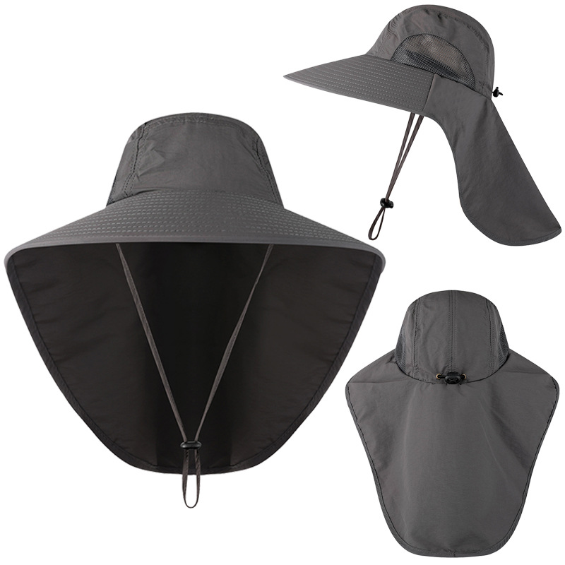Fishing Hat with Neck Flap Breathable Waterproof Cap-product